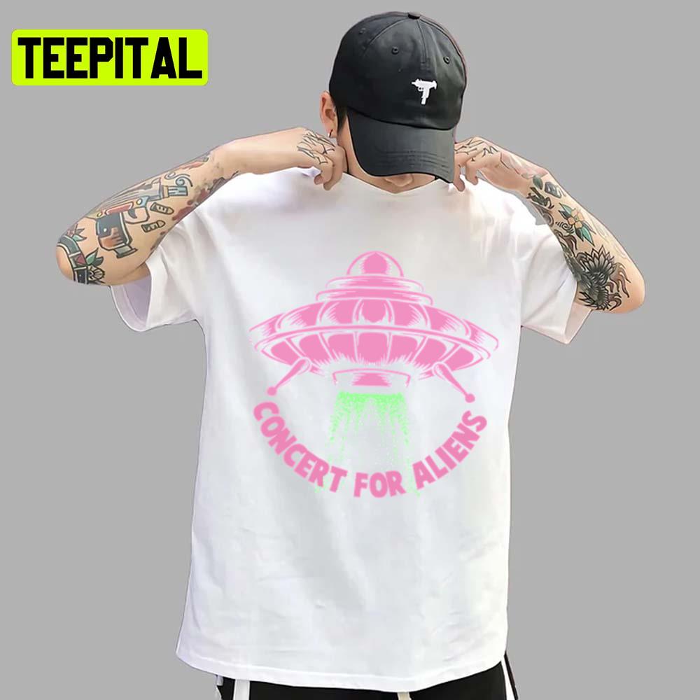 Concert For Aliens Machine Gun Kelly Mgk Unisex T-Shirt Concert For Aliens Machine Gun Kelly Mgk Unisex T-Shirt