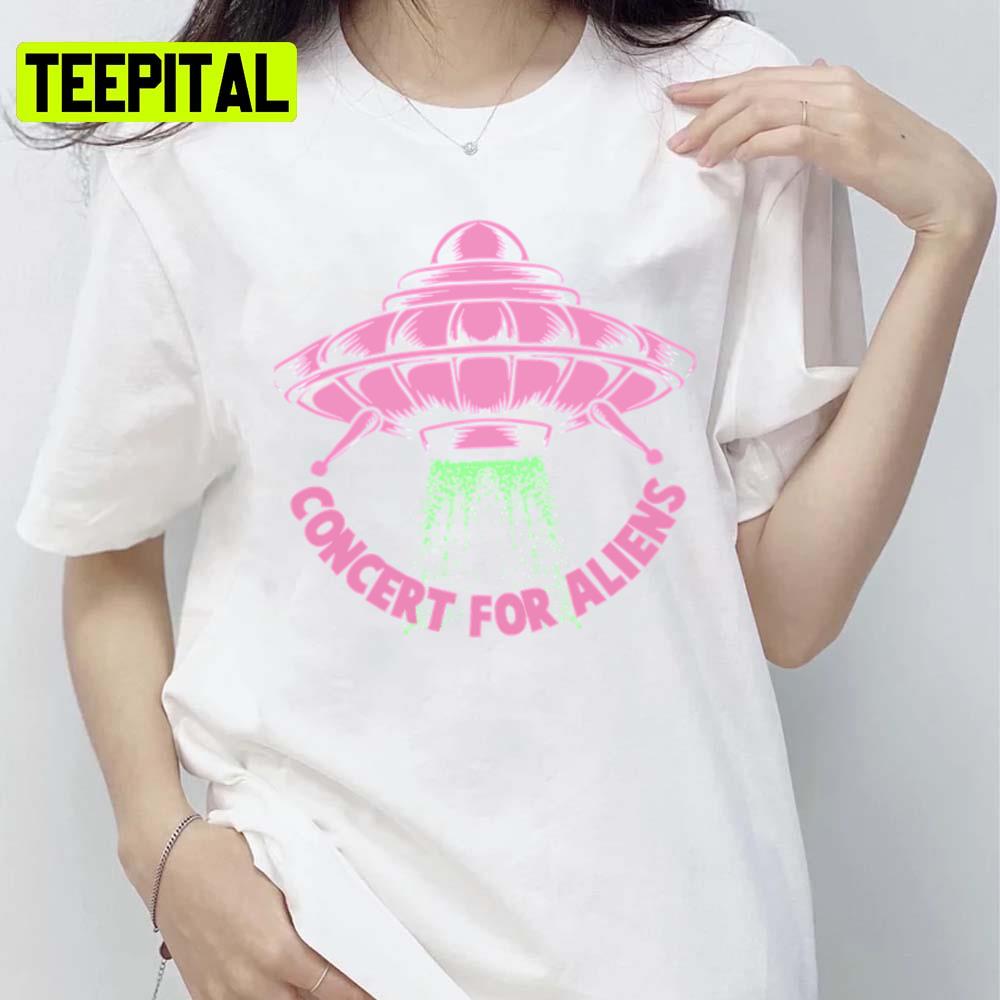 Concert For Aliens Machine Gun Kelly Mgk Unisex T-Shirt Concert For Aliens Machine Gun Kelly Mgk Unisex T-Shirt