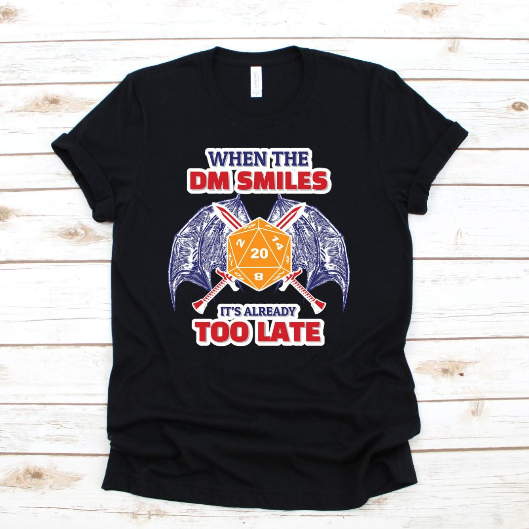 Cool Dungeons And Dragons Lover Tee Shirt Cool Dungeons And Dragons Lover Tee Shirt