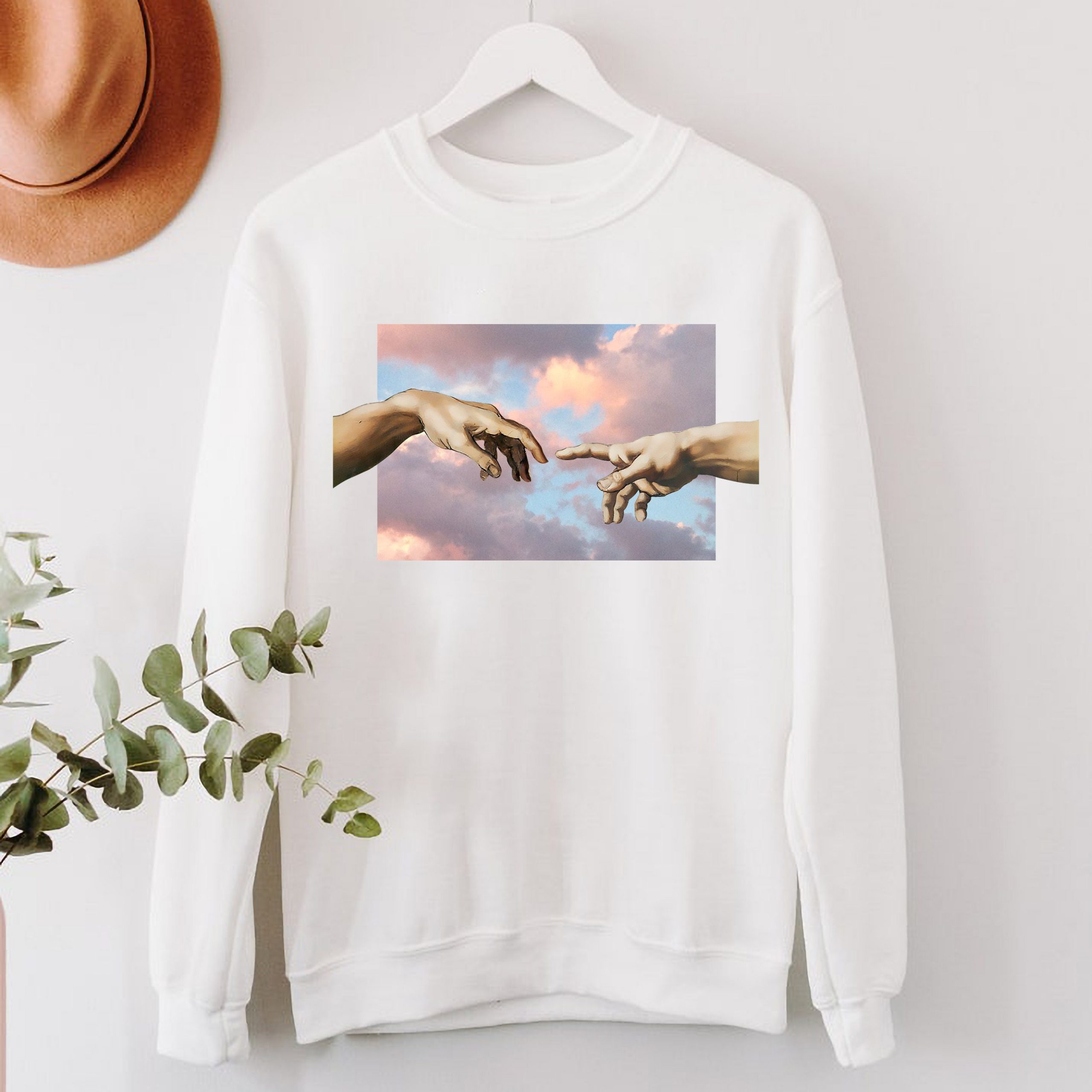 Creation Of Adam Unisex Sweatshirt Creation Of Adam Unisex Sweatshirt