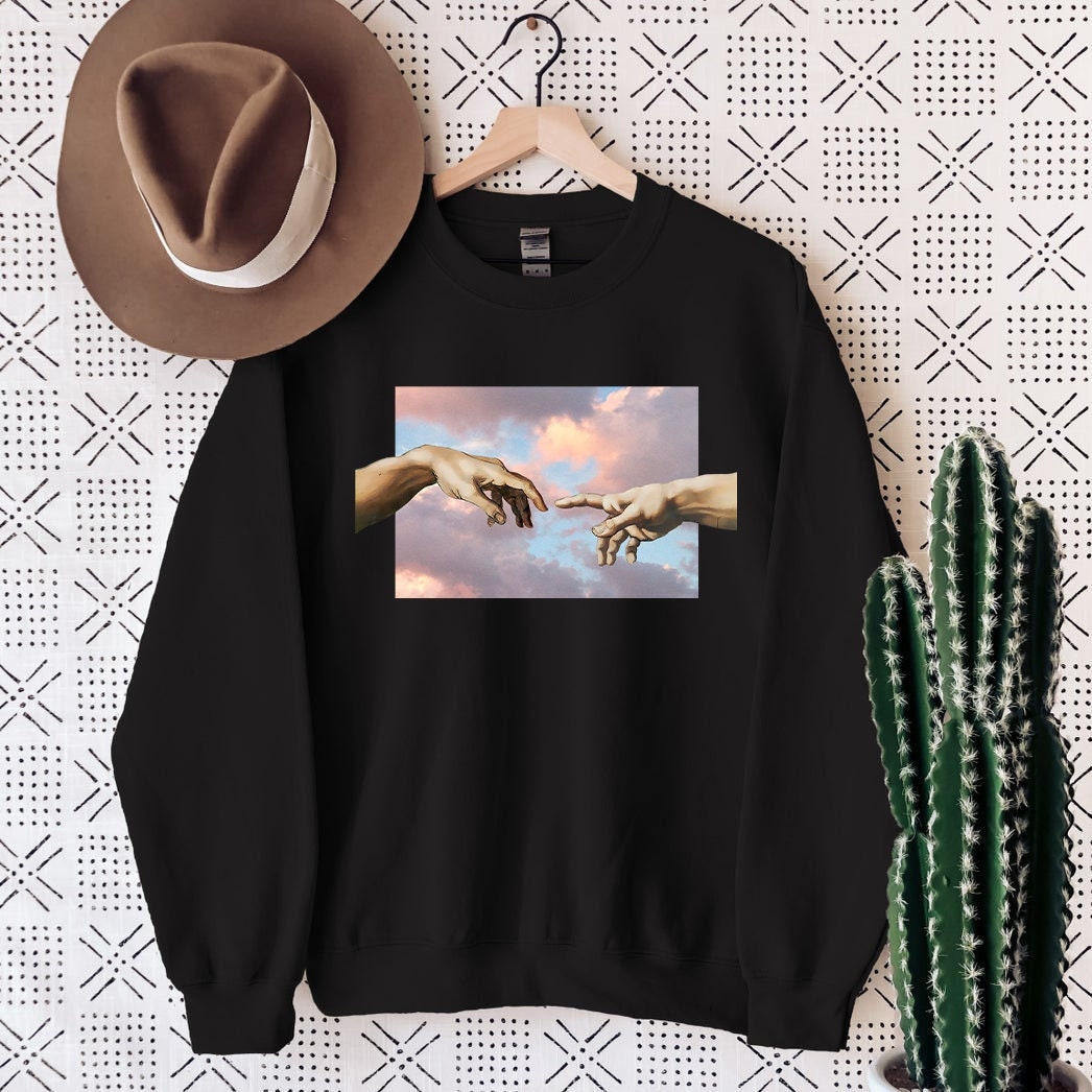 Creation Of Adam Unisex Sweatshirt Creation Of Adam Unisex Sweatshirt