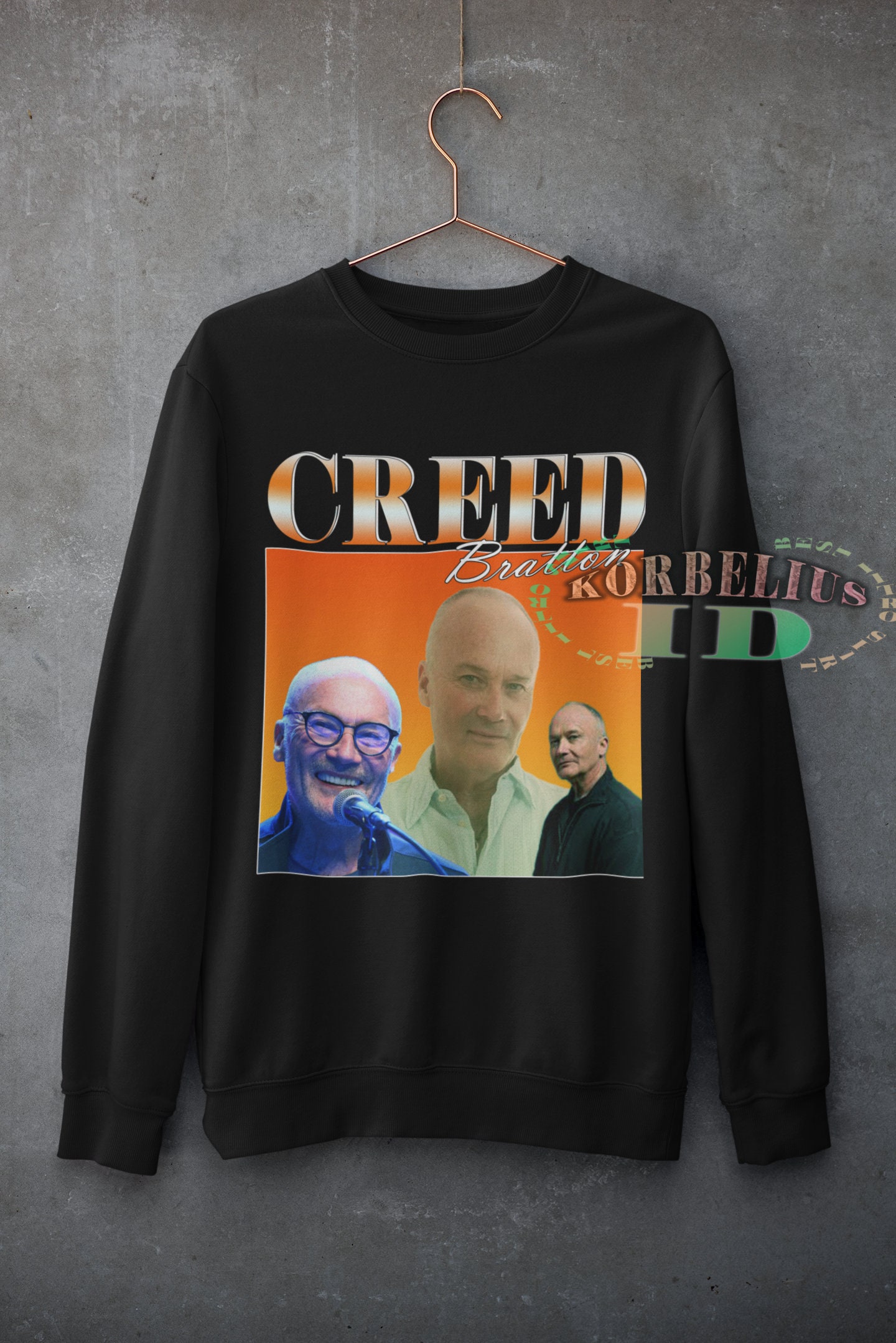 Creed Bratton Inspired 90s Retro Portrait Unisex Sweatshirt Creed Bratton Inspired 90s Retro Portrait Unisex Sweatshirt