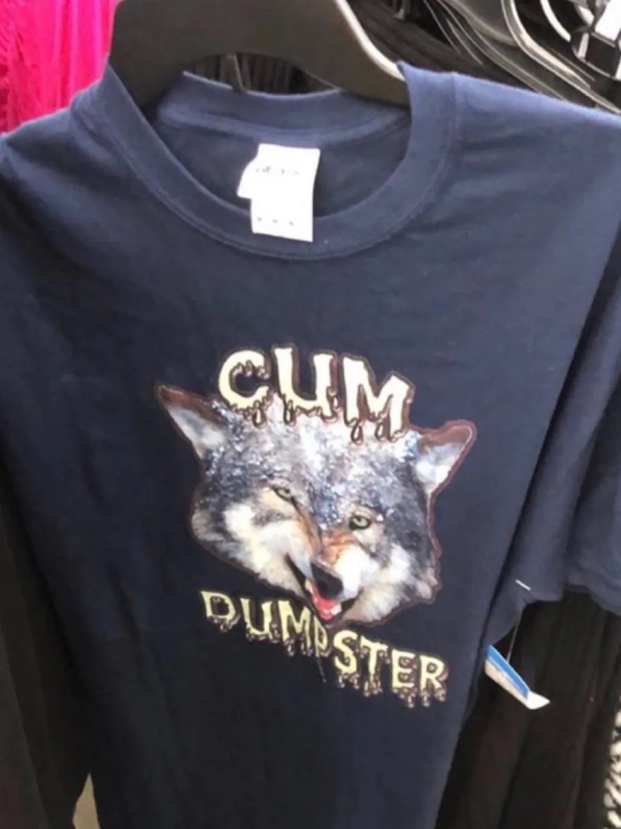 Cum Dumpster Wolf Unisex T-Shirt Cum Dumpster Wolf Unisex T-Shirt