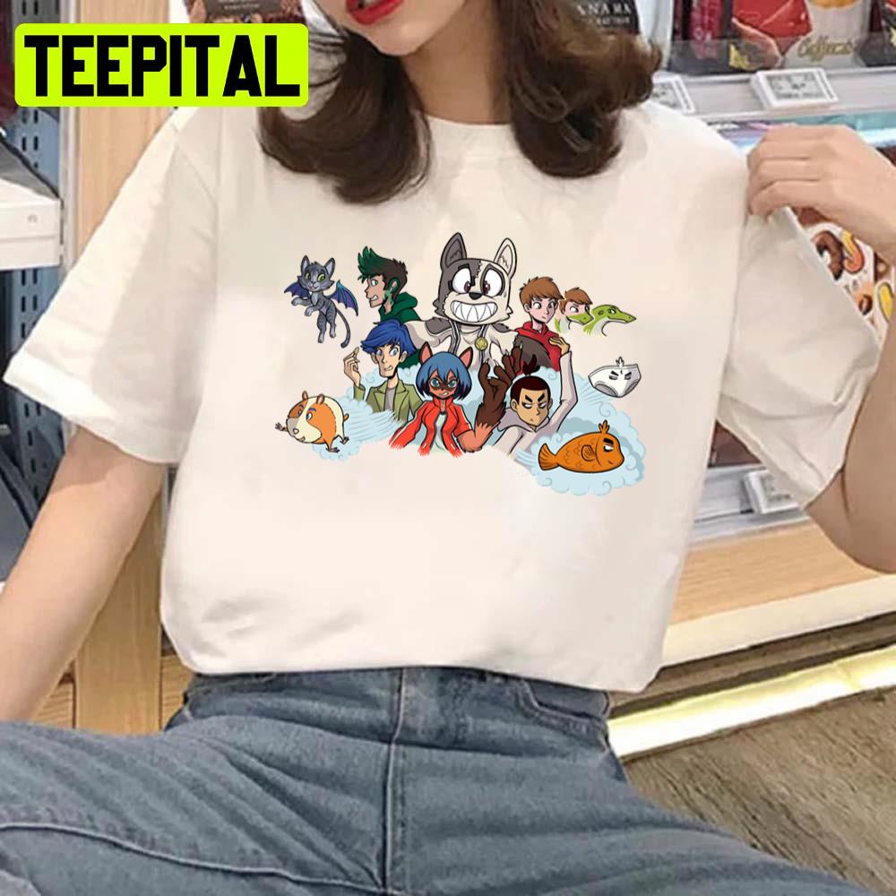 Cute Characters In Scissor Seven Unisex T-Shirt Cute Characters In Scissor Seven Unisex T-Shirt