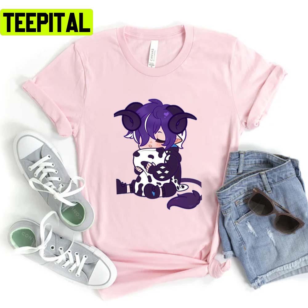 Cute Purple Sheep Obey Me Unisex T-Shirt Cute Purple Sheep Obey Me Unisex T-Shirt
