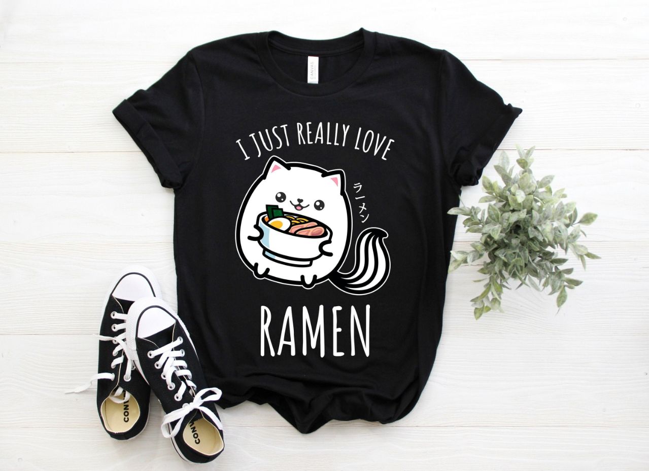 Cute Ramen Kitty Shirt Cute Ramen Kitty Shirt