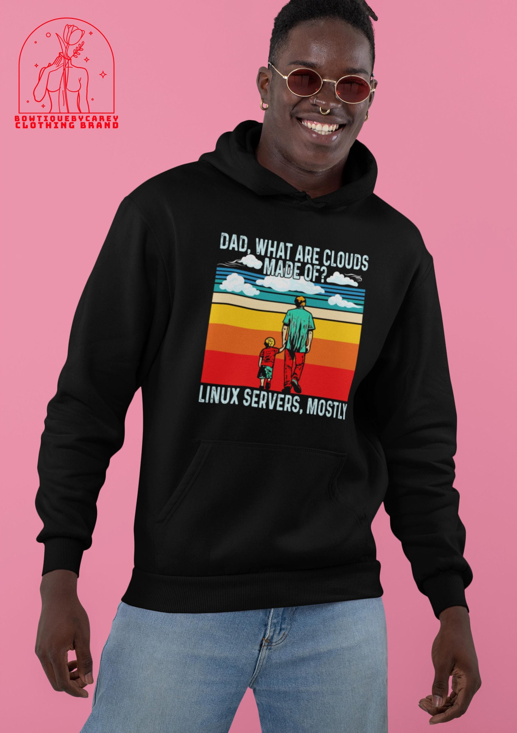 Dad What Are Clouds Made Of Linux Servers Mostly Unisex T-Shirt Dad What Are Clouds Made Of Linux Servers Mostly Unisex T-Shirt