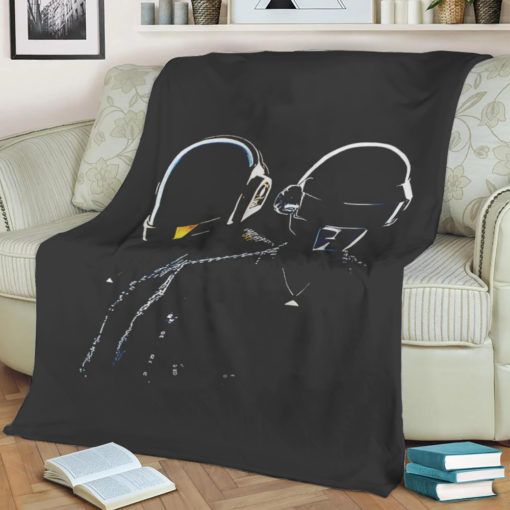Daft Punk Pop Art Fleece Blanket Throw Blanket Gift 1 Daft Punk Pop Art Fleece Blanket Throw Blanket Gift 1