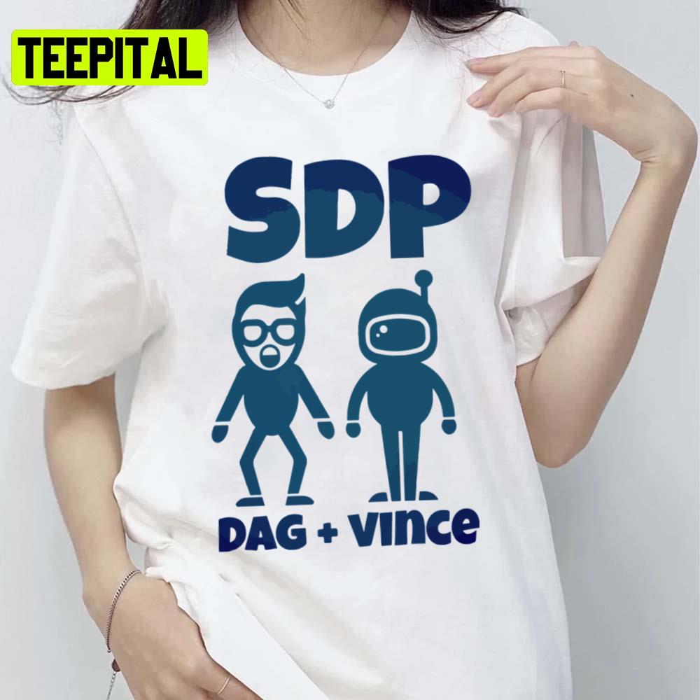 Dag And Vince Stonedeafproduction Sdp Unisex T-Shirt Dag And Vince Stonedeafproduction Sdp Unisex T-Shirt