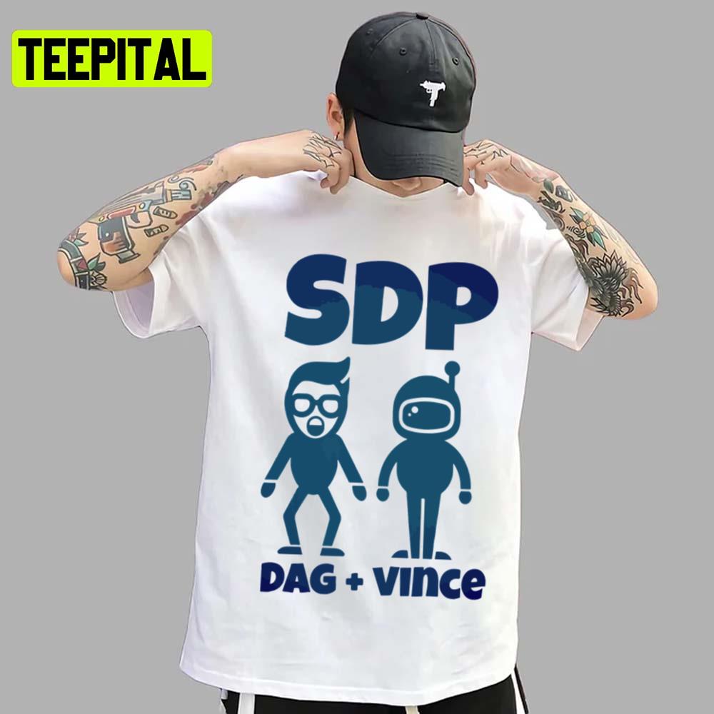 Dag And Vince Stonedeafproduction Sdp Unisex T-Shirt Dag And Vince Stonedeafproduction Sdp Unisex T-Shirt