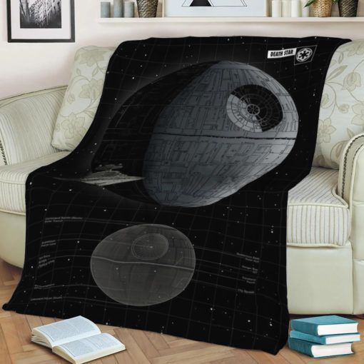 Death Star Ii Fleece Blanket Throw Blanket Gift 1 Death Star Ii Fleece Blanket Throw Blanket Gift 1