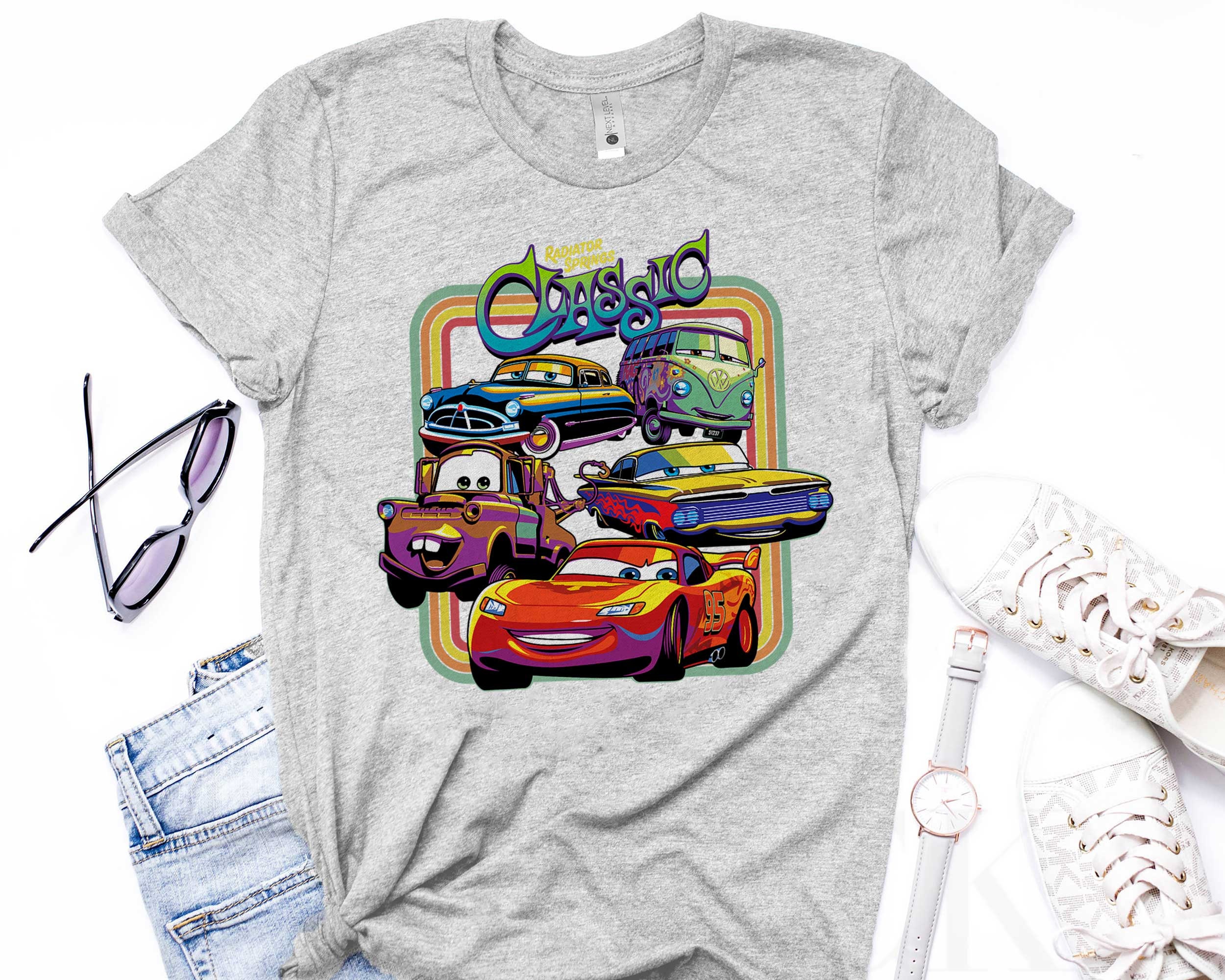 Disney Pixar Cars Radiator Springs Cars Fillmore Cars Pixar Car Disney Unisex T-Shirt Disney Pixar Cars Radiator Springs Cars Fillmore Cars Pixar Car Disney Unisex T-Shirt