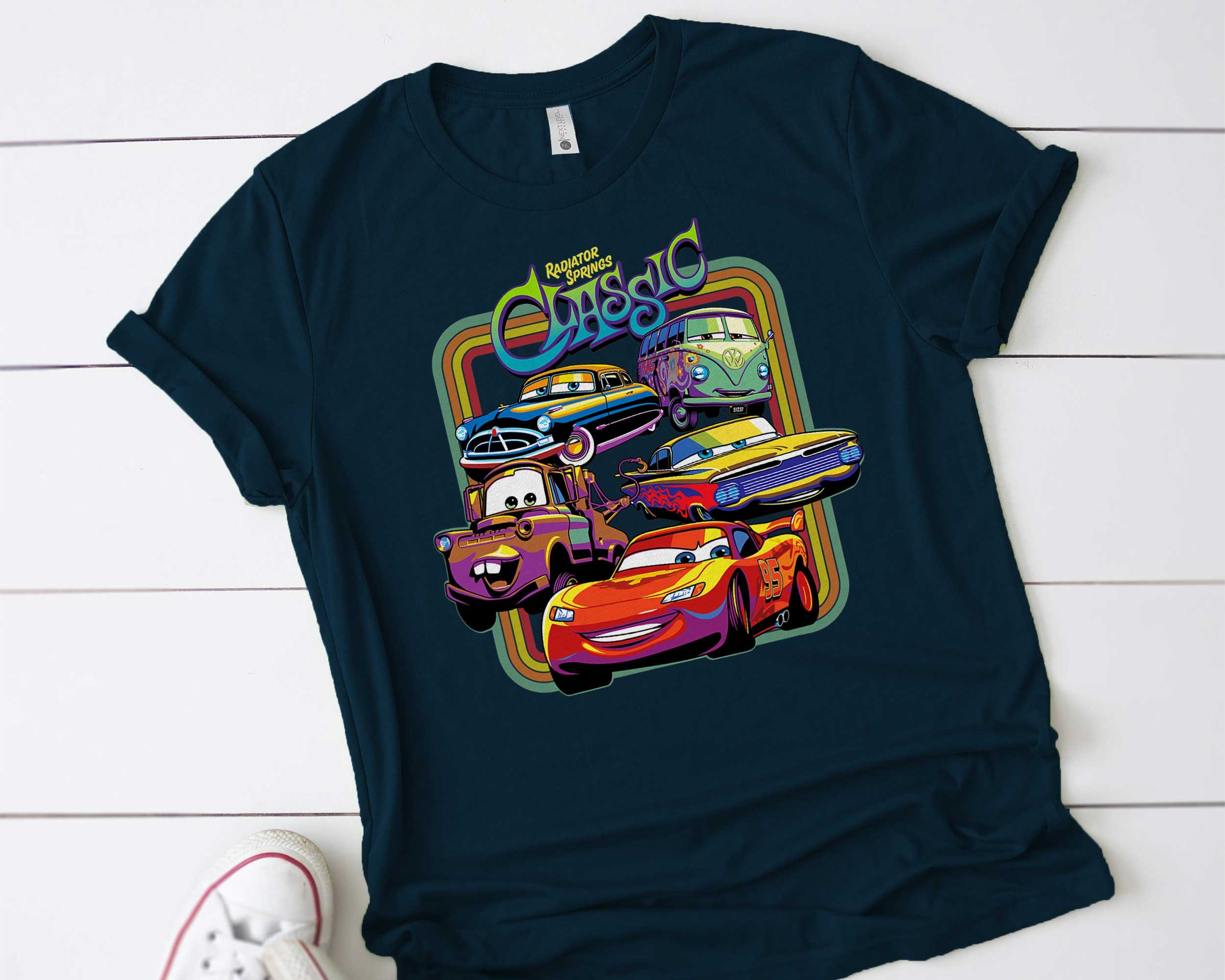 Disney Pixar Cars Radiator Springs Cars Fillmore Cars Pixar Car Disney Unisex T-Shirt Disney Pixar Cars Radiator Springs Cars Fillmore Cars Pixar Car Disney Unisex T-Shirt