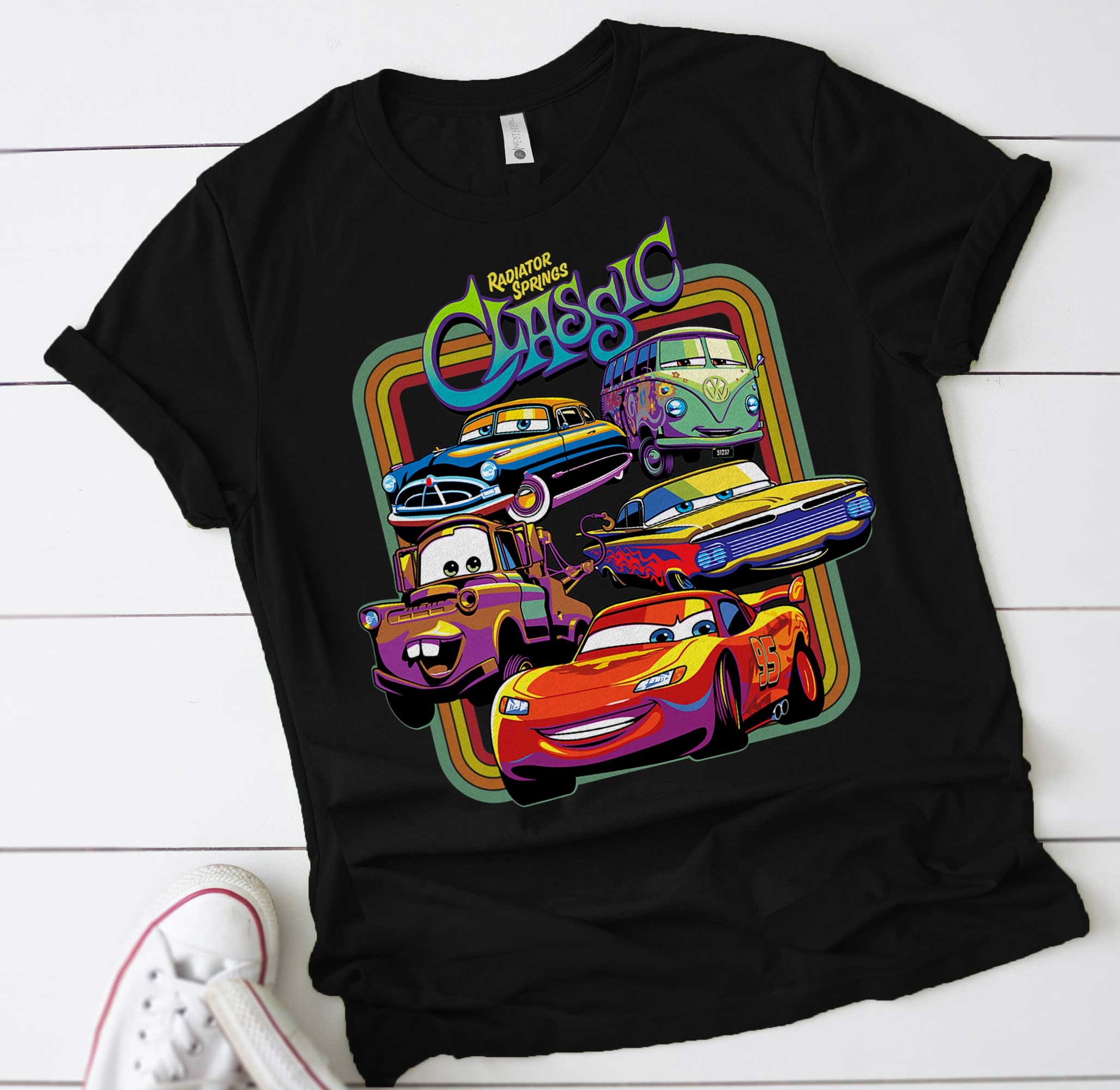 Disney Pixar Cars Radiator Springs Cars Fillmore Cars Pixar Car Disney Unisex T-Shirt Disney Pixar Cars Radiator Springs Cars Fillmore Cars Pixar Car Disney Unisex T-Shirt