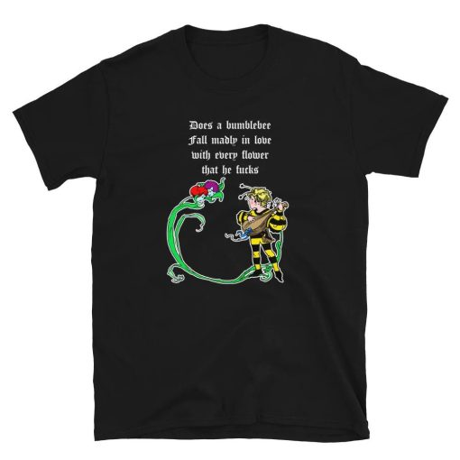 Does A Bumblebee Fall Madly In Love Boys Unisex T-Shirt
