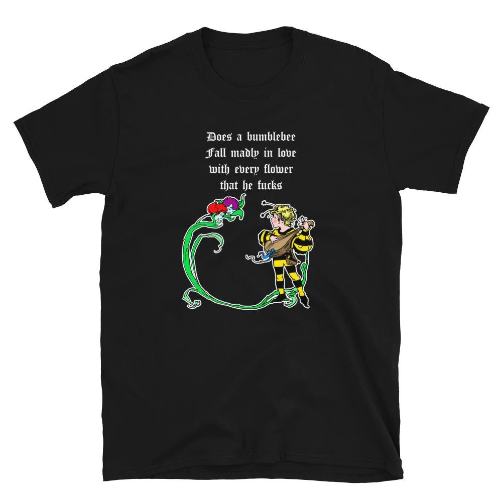 Does A Bumblebee Fall Madly In Love Boys Unisex T-Shirt Does A Bumblebee Fall Madly In Love Boys Unisex T-Shirt