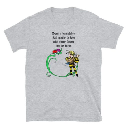 Does A Bumblebee Fall Madly In Love Boys Unisex T-Shirt