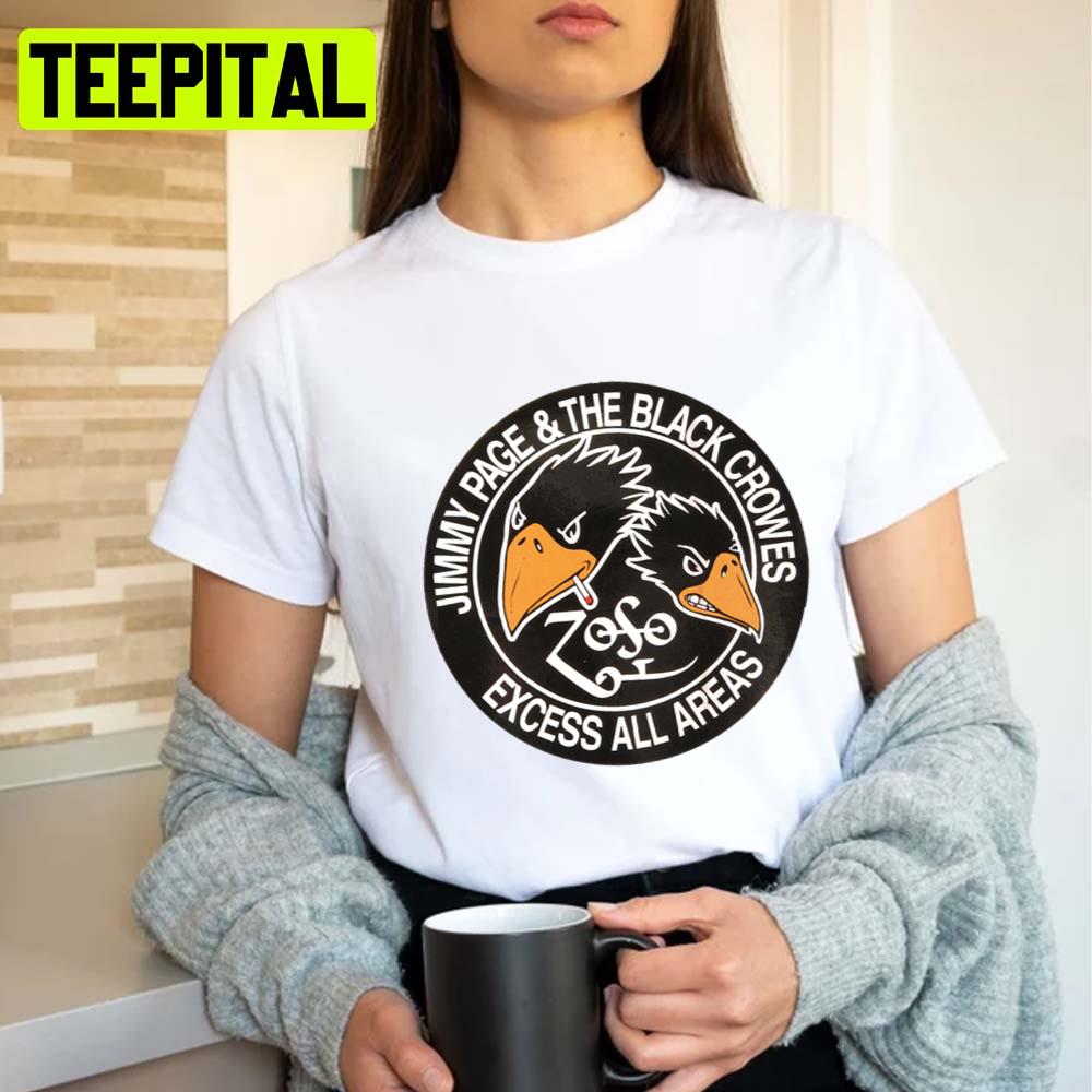 Duckes1 The Black Crowes Design Unisex T-Shirt Duckes1 The Black Crowes Design Unisex T-Shirt
