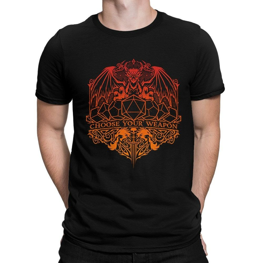 Dungeons and Dragons Choose Your Weapon T-Shirt Dungeons and Dragons Choose Your Weapon T-Shirt