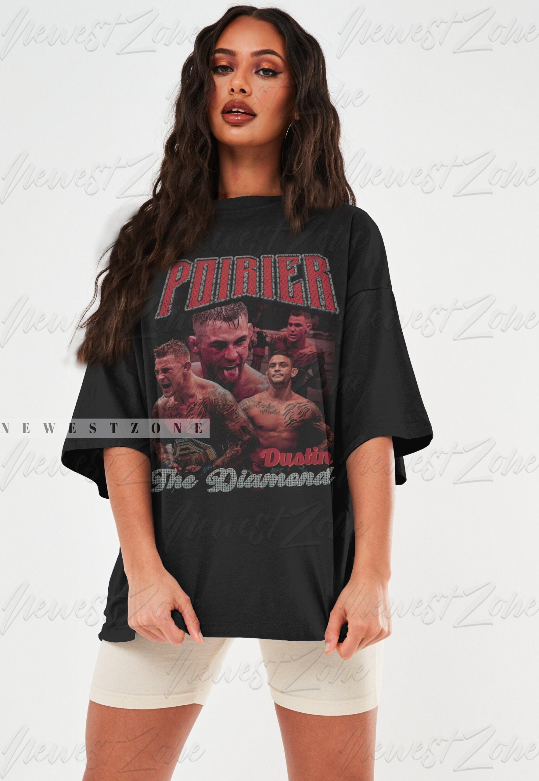 Dustin Poirier 90's Retro Art Unisex T-Shirt Dustin Poirier 90's Retro Art Unisex T-Shirt