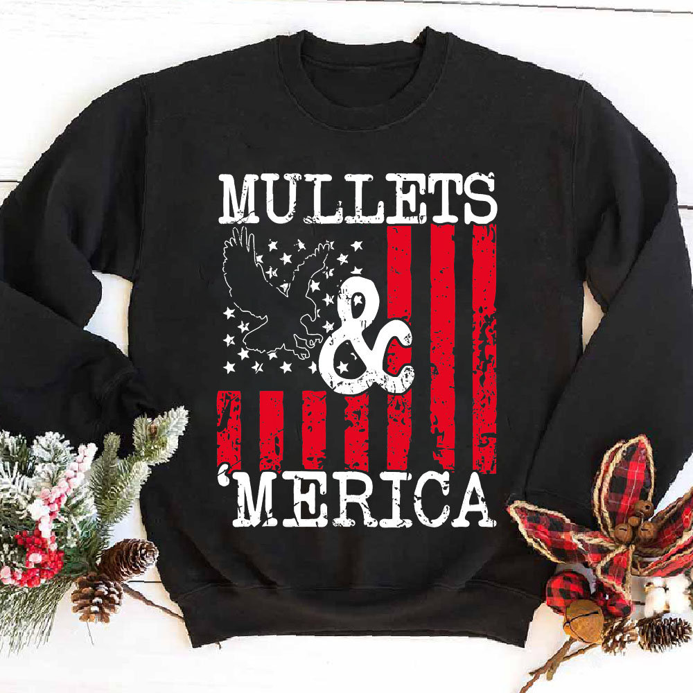 Eagle Mullet 4th Of July Merica American Flag Independence Day Unisex T-Shirt Eagle Mullet 4th Of July Merica American Flag Independence Day Unisex T-Shirt