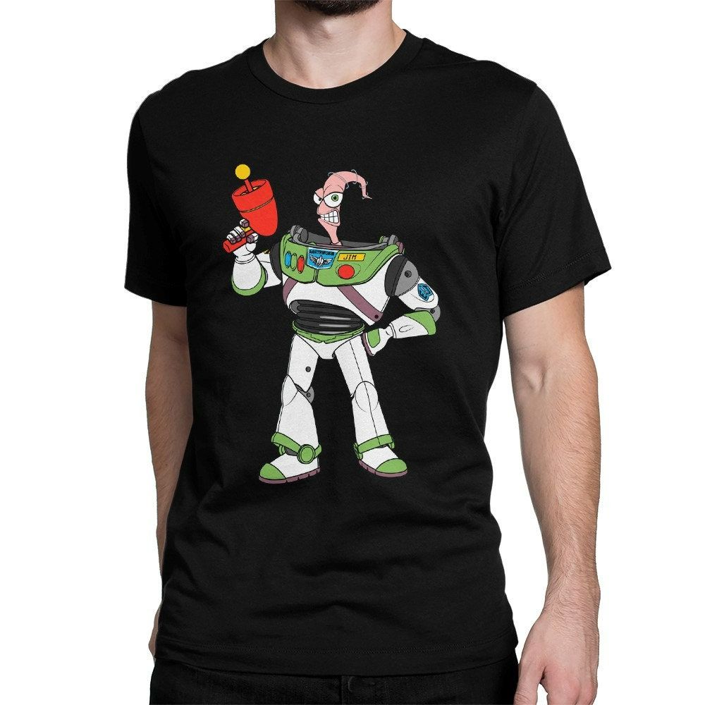 Earthworm Jim As Buzz Lightyear T-Shirt Earthworm Jim As Buzz Lightyear T-Shirt
