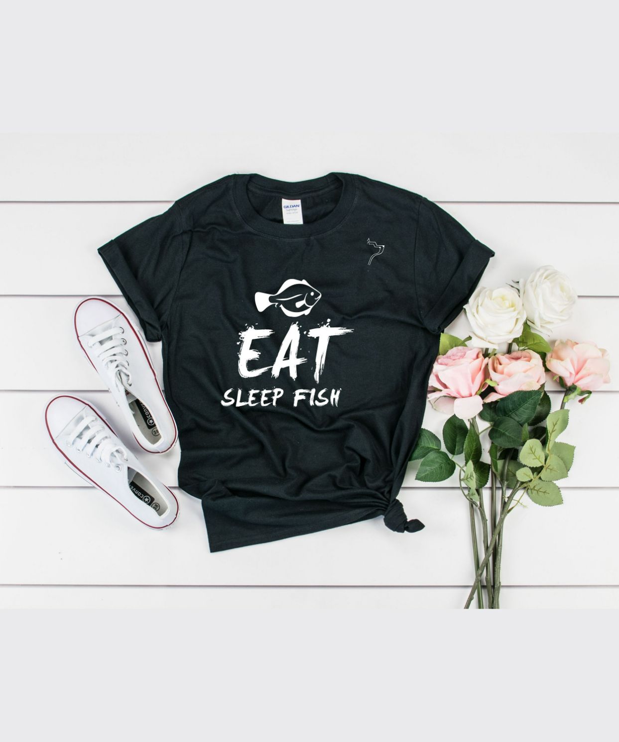Eat Sleep Fish T-Shirt Eat Sleep Fish T-Shirt
