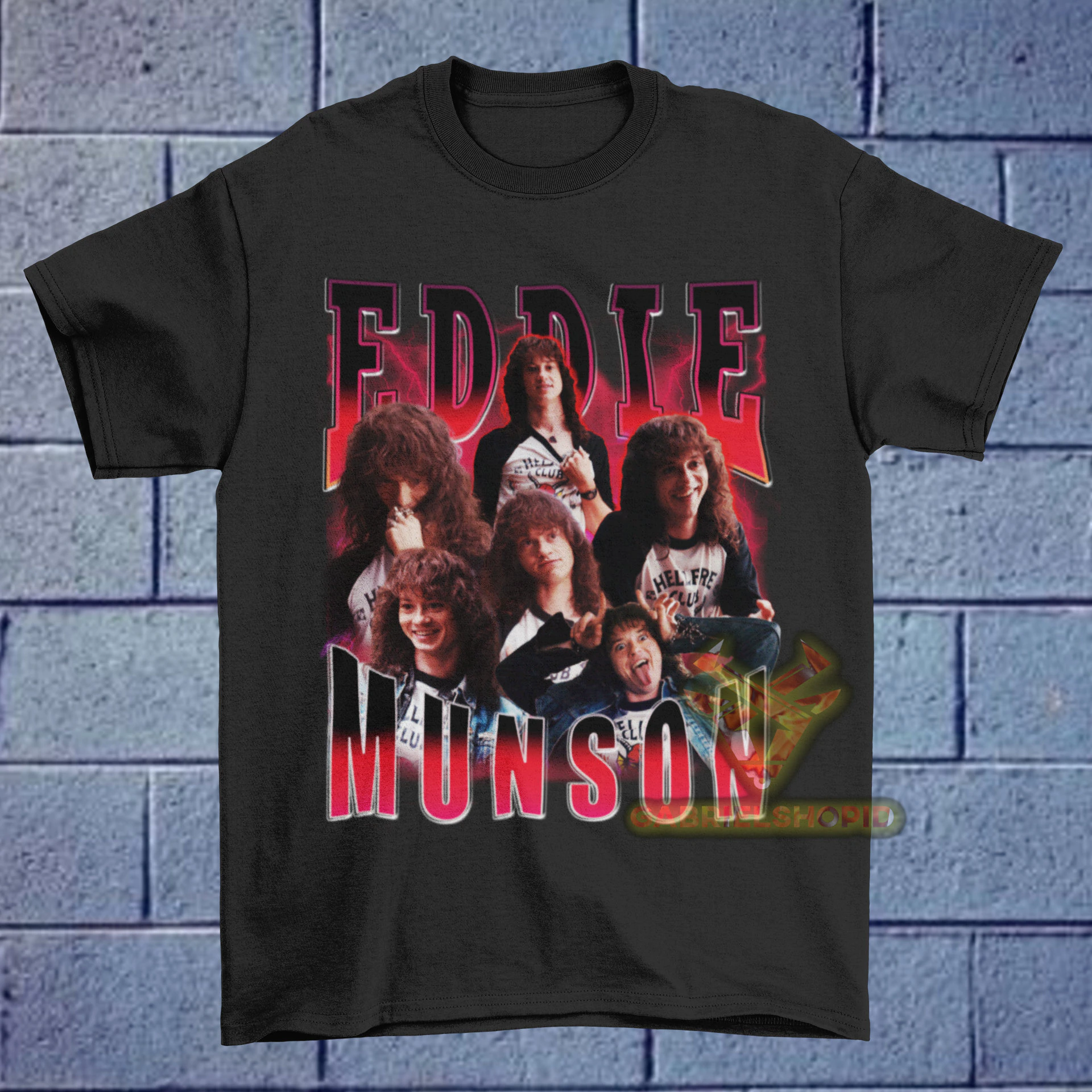 Eddie Munson Vintage 90s Joseph Quinn Unisex T-Shirt Eddie Munson Vintage 90s Joseph Quinn Unisex T-Shirt