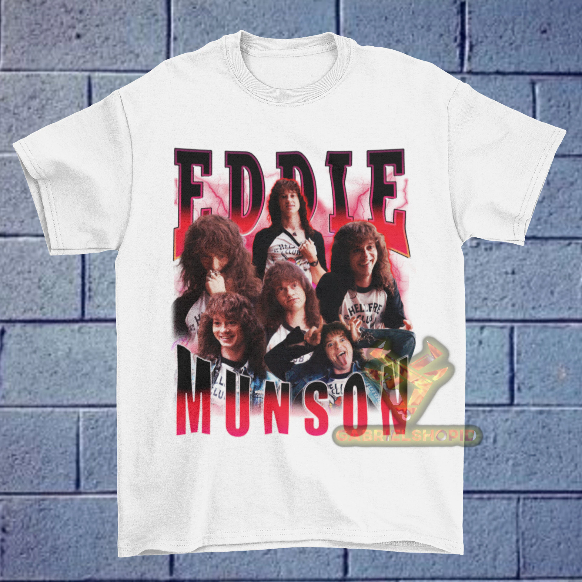 Eddie Munson Vintage 90s Joseph Quinn Unisex T-Shirt Eddie Munson Vintage 90s Joseph Quinn Unisex T-Shirt