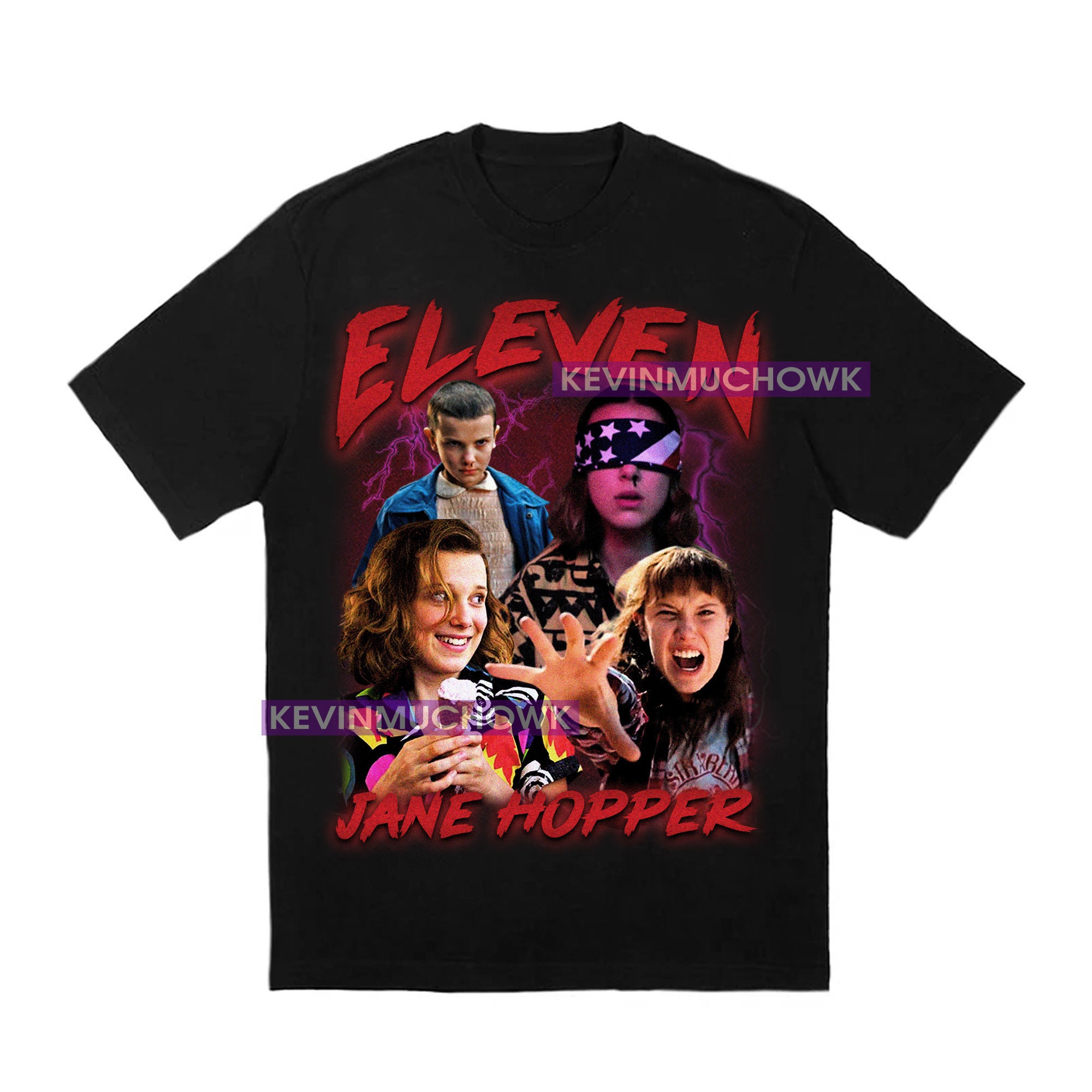Eleven Stranger Things 90s Style Unisex T-Shirt Eleven Stranger Things 90s Style Unisex T-Shirt