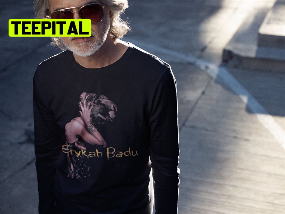 Erykah Badu - Badizm Retro Style Unisex T-Shirt Erykah Badu - Badizm Retro Style Unisex T-Shirt