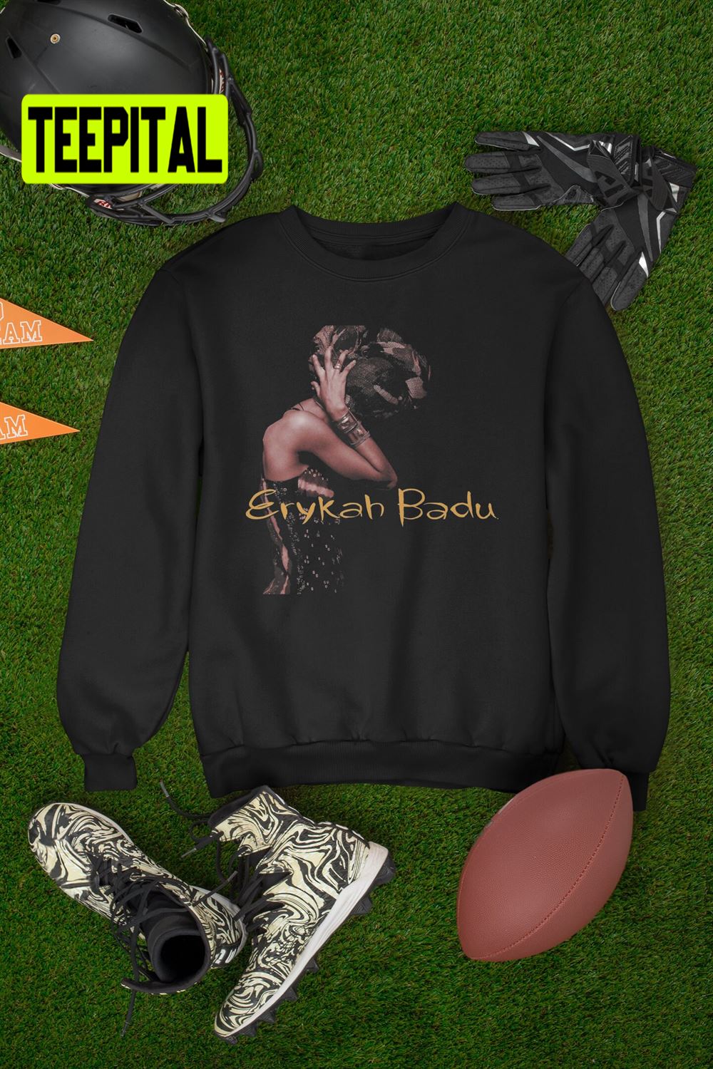 Erykah Badu - Badizm Retro Style Unisex T-Shirt Erykah Badu - Badizm Retro Style Unisex T-Shirt