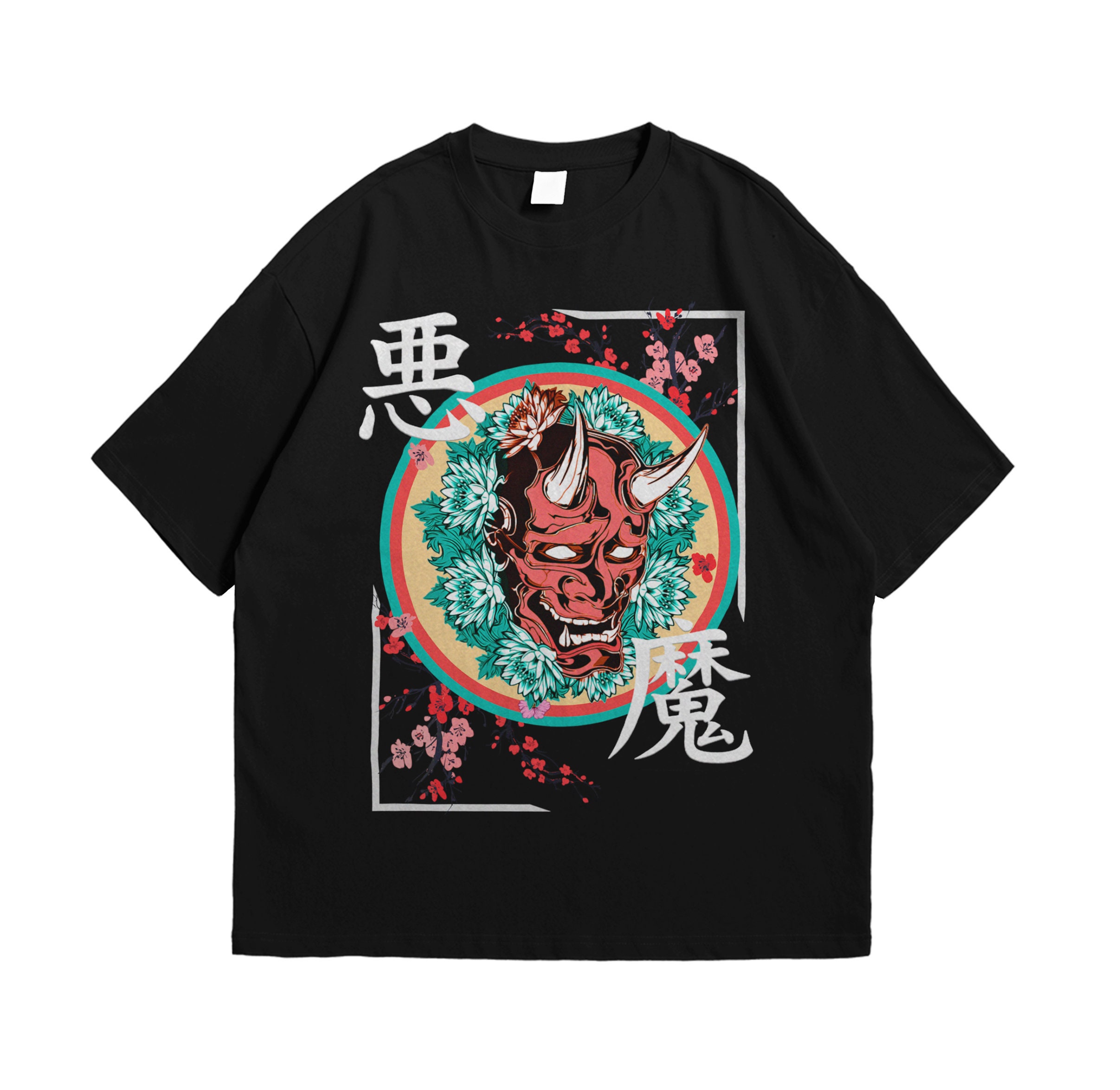 Fan Art Of Oni Japanese Urban Unisex T-Shirt Fan Art Of Oni Japanese Urban Unisex T-Shirt