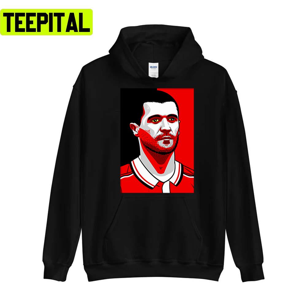 Fan Art Portrait Roy Keane Unisex T-Shirt Fan Art Portrait Roy Keane Unisex T-Shirt