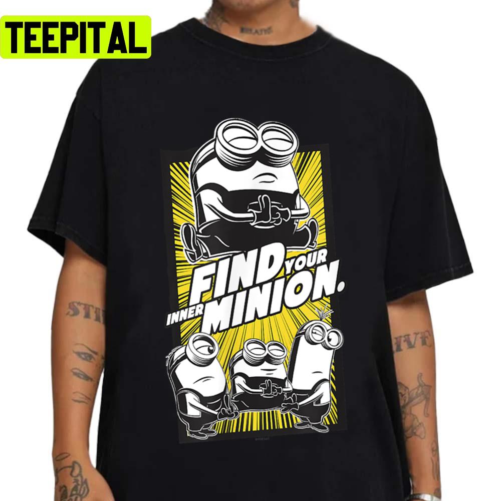 Find Minions The Rise Of Gru Unisex T-Shirt Find Minions The Rise Of Gru Unisex T-Shirt