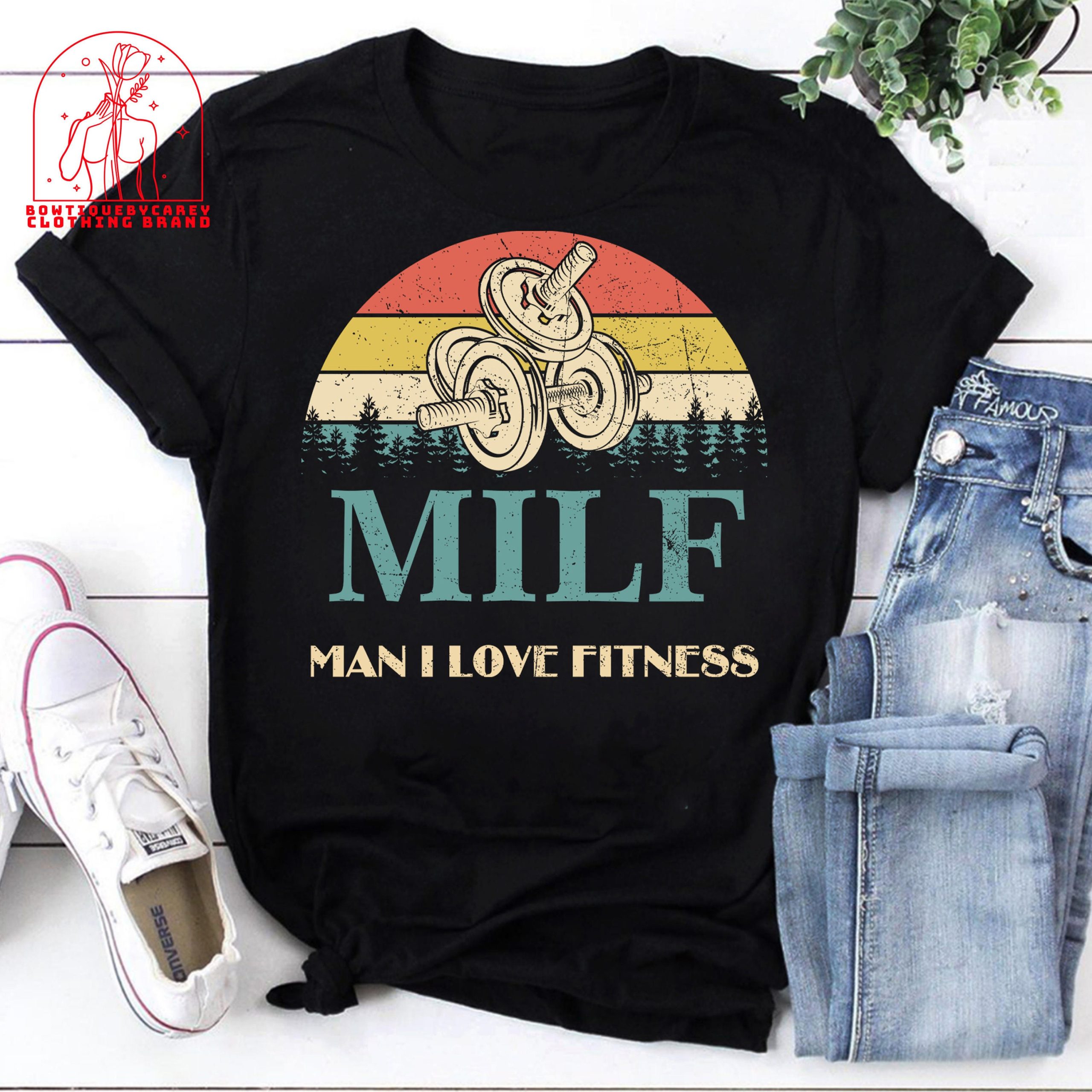 Fitness Day Milf Naughty Meme Gym Unisex T-Shirt Fitness Day Milf Naughty Meme Gym Unisex T-Shirt