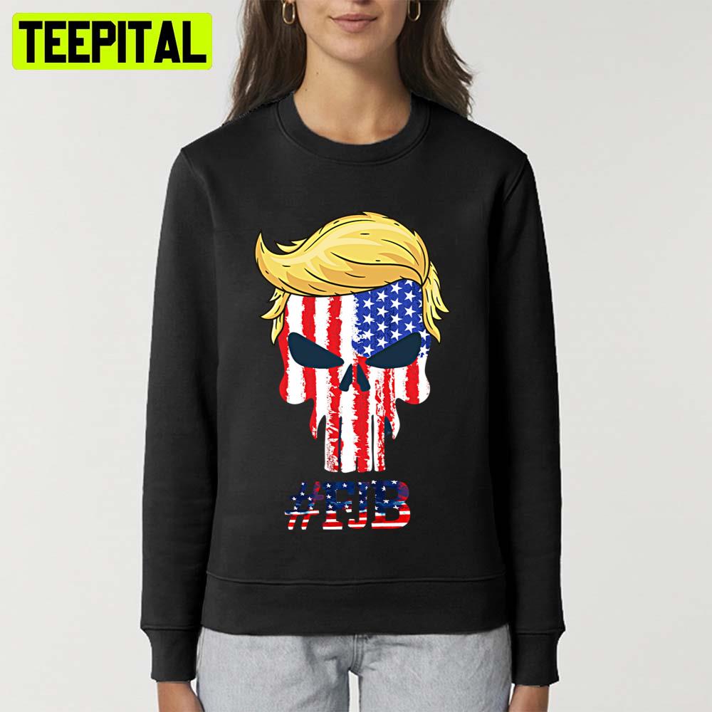 Fjb American Flag Skull Pro America Fuck Biden Unisex T-Shirt Fjb American Flag Skull Pro America Fuck Biden Unisex T-Shirt