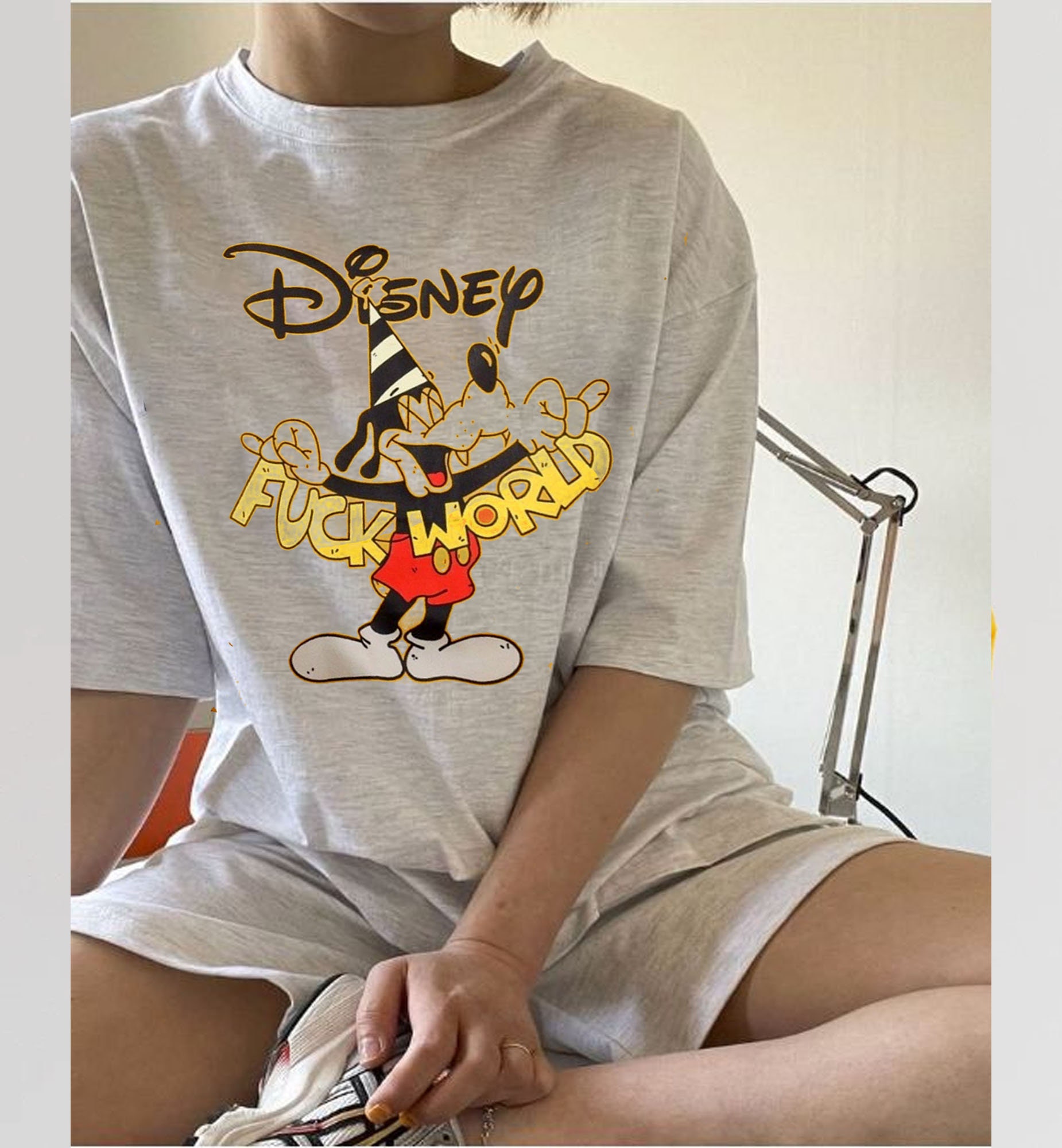 Fluto Fuck World Funny Disney Character Fluto Fuck You Unisex Sweatshirt Fluto Fuck World Funny Disney Character Fluto Fuck You Unisex Sweatshirt