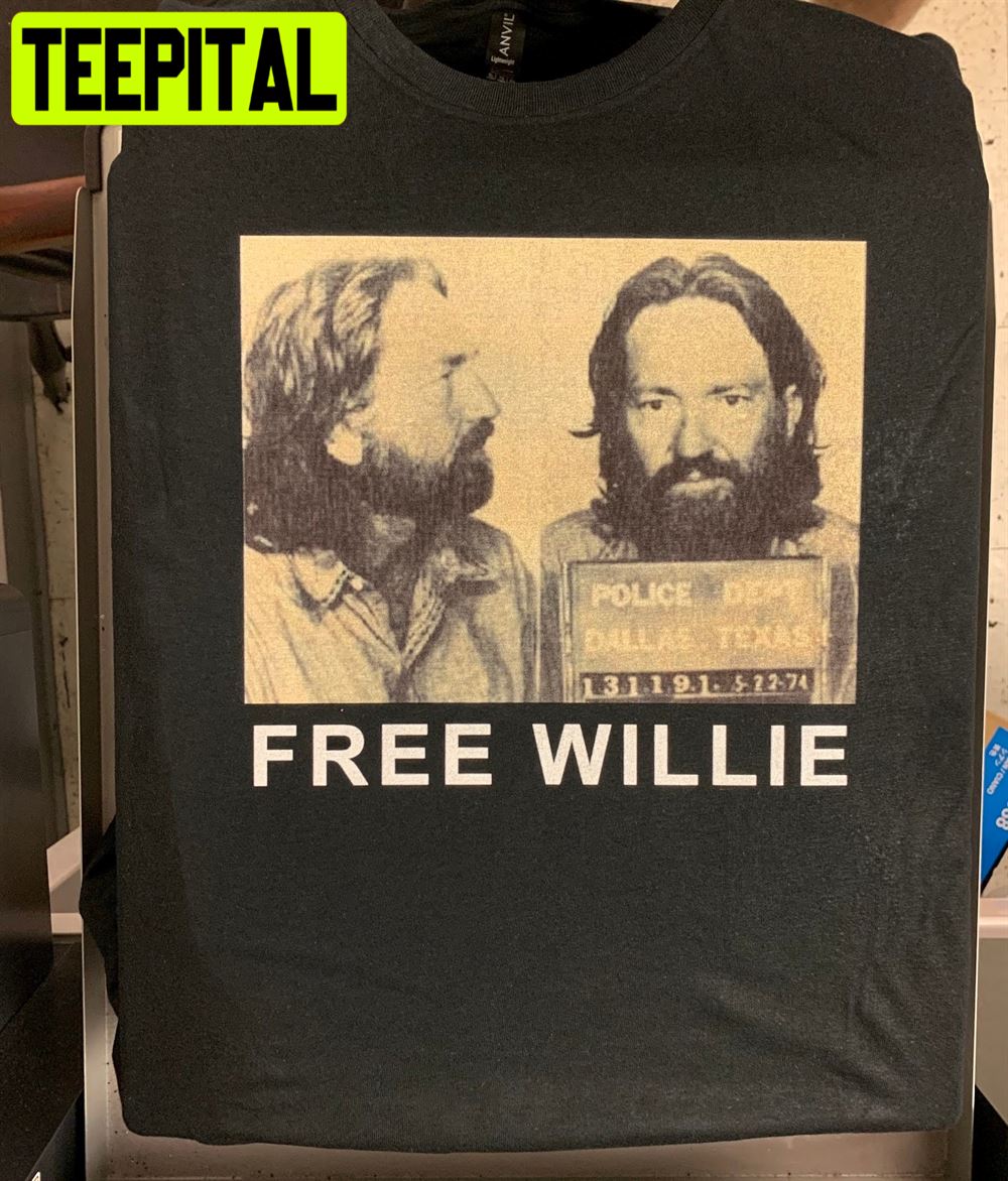 Free Willie Nelson Unisex T-Shirt Free Willie Nelson Unisex T-Shirt