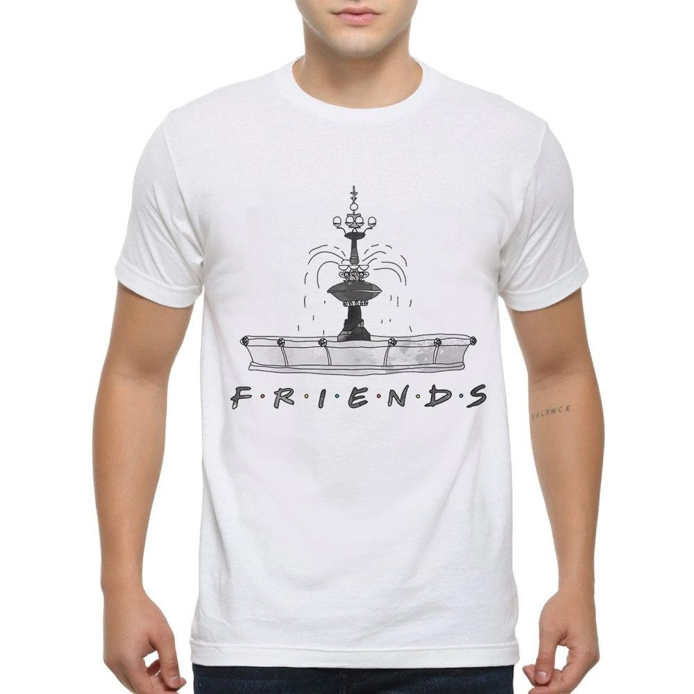 Friends TV Series Fountain T-Shirt Friends TV Series Fountain T-Shirt