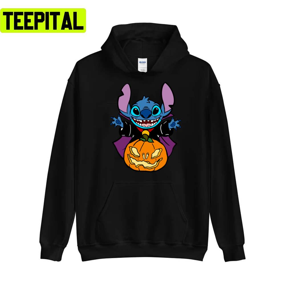 From Stitch To Your Family Design For Halloween Unisex T-Shirt From Stitch To Your Family Design For Halloween Unisex T-Shirt