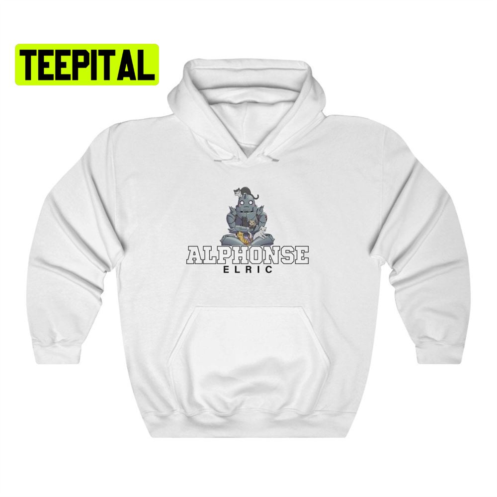 Fullmetal Alchemist Brotherhood Alpjonse Alric Unisex Hoodie Fullmetal Alchemist Brotherhood Alpjonse Alric Unisex Hoodie
