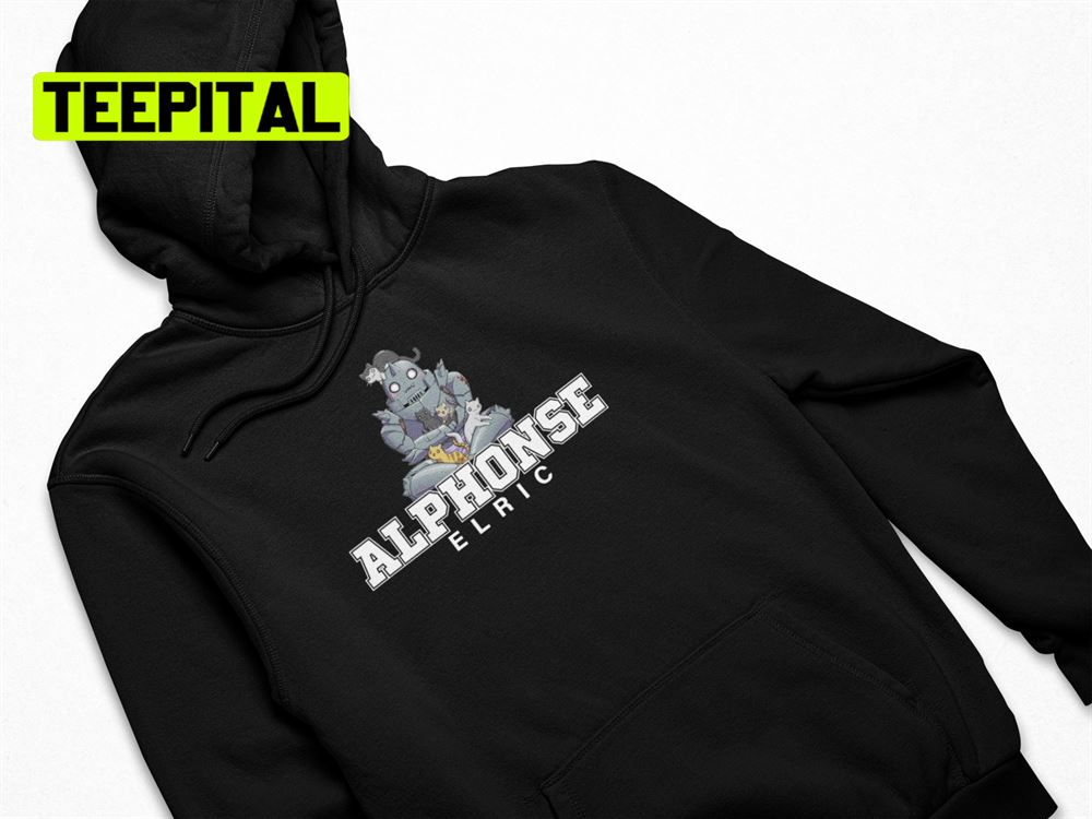 Fullmetal Alchemist Brotherhood Alpjonse Alric Unisex Hoodie Fullmetal Alchemist Brotherhood Alpjonse Alric Unisex Hoodie