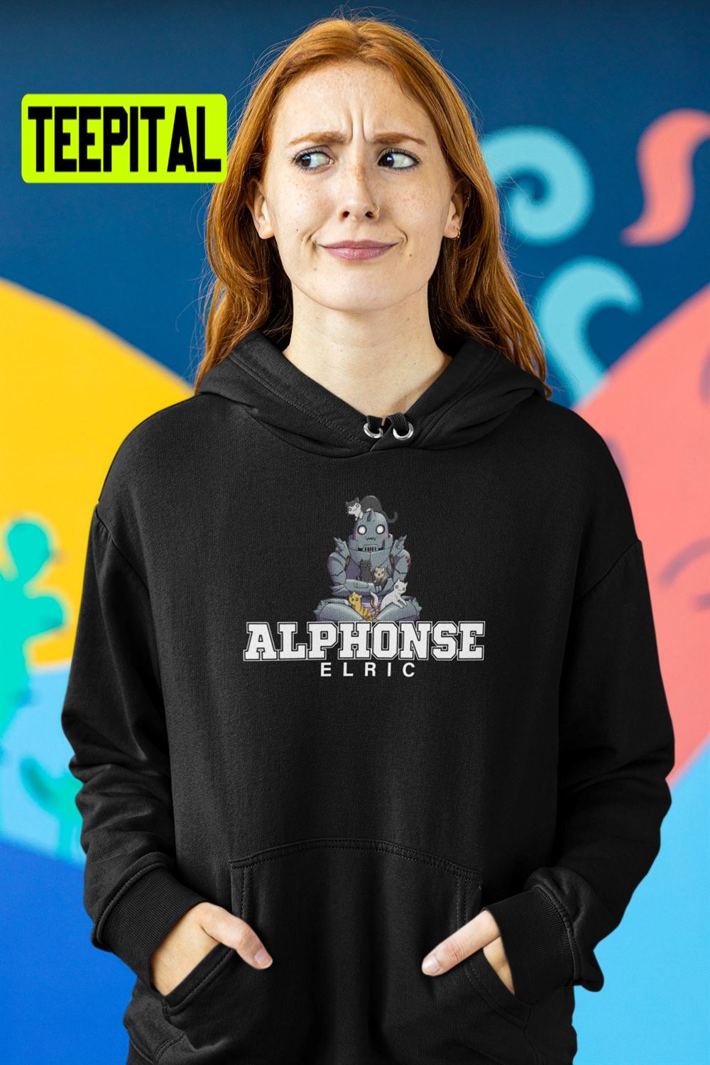 Fullmetal Alchemist Brotherhood Alpjonse Alric Unisex Hoodie Fullmetal Alchemist Brotherhood Alpjonse Alric Unisex Hoodie
