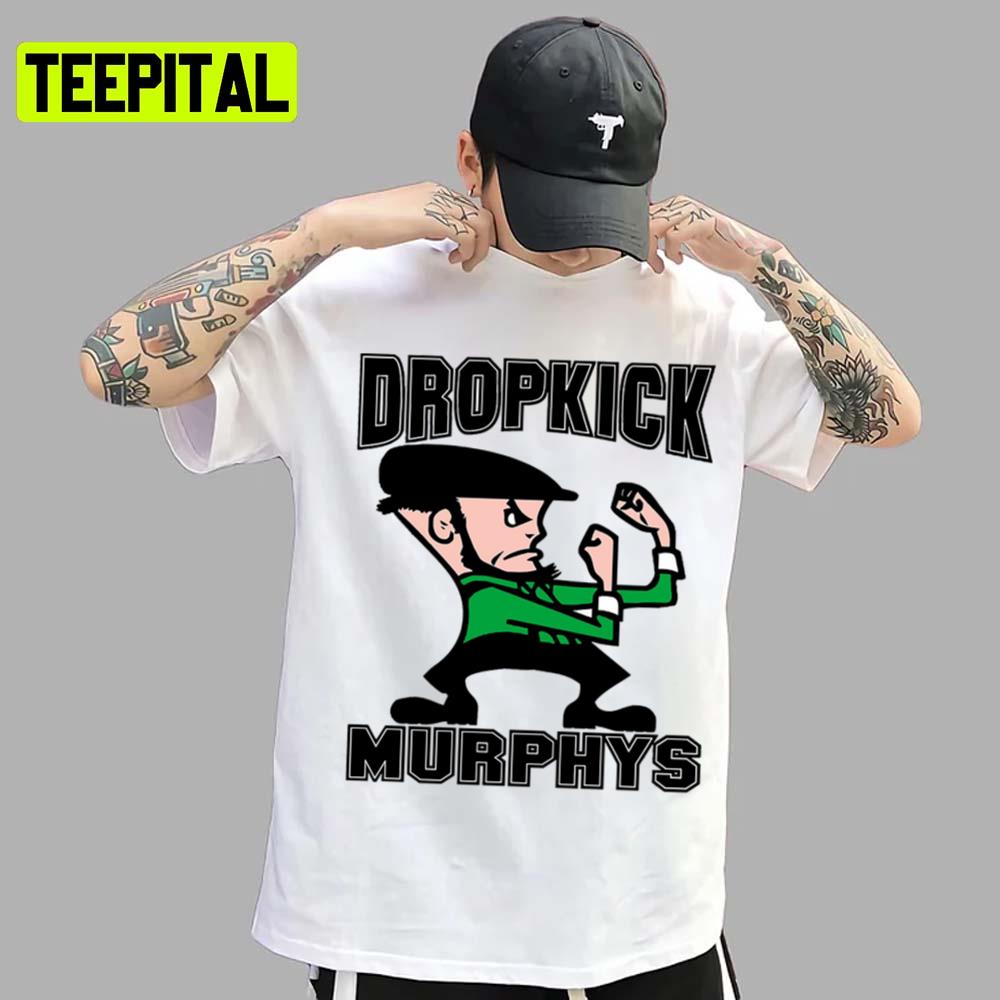 Funny Animated Guy Dropkick Murphys Unisex T-Shirt Funny Animated Guy Dropkick Murphys Unisex T-Shirt