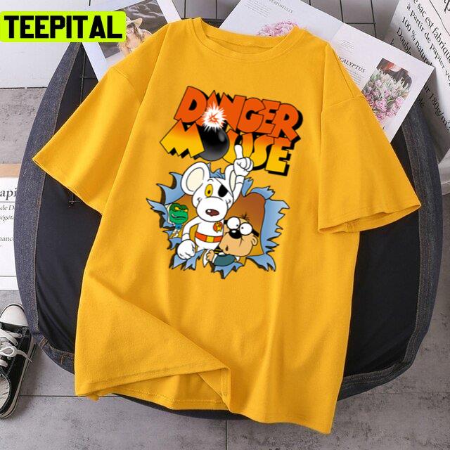 Funny Characters Danger Mouse Unisex T-Shirt Funny Characters Danger Mouse Unisex T-Shirt