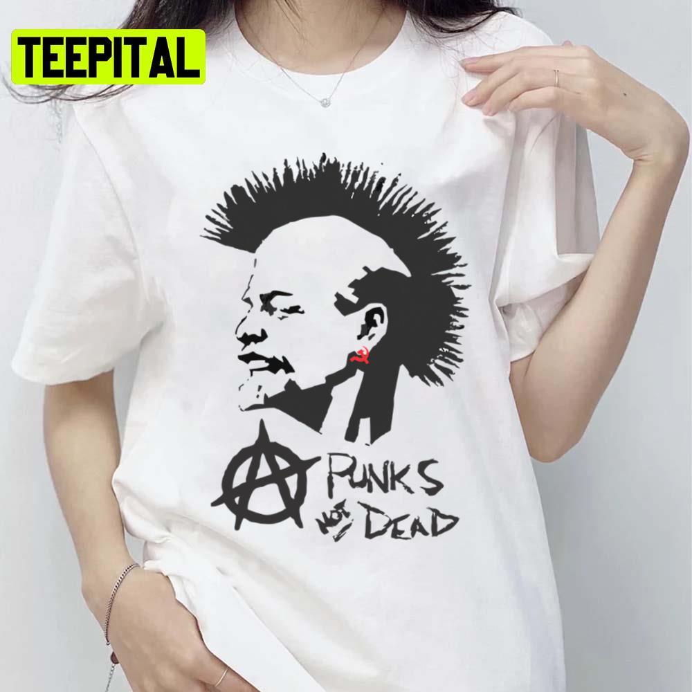 Funny Lenin Mix Punk Is Not Dead Unisex T-Shirt Funny Lenin Mix Punk Is Not Dead Unisex T-Shirt