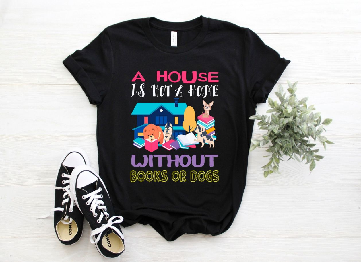 Funny Unique Books Dogs Shirt Funny Unique Books Dogs Shirt