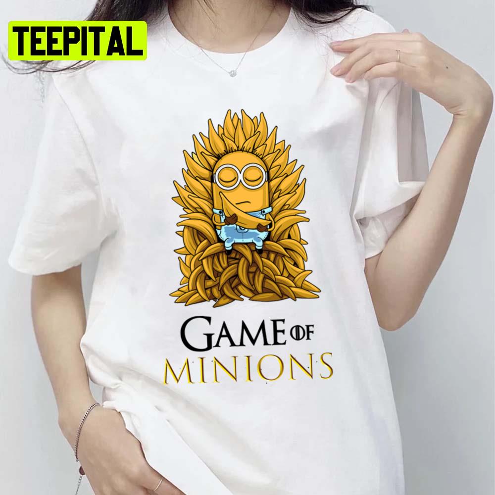 Game Of Minions The Rise Of Gru Unisex T-Shirt Game Of Minions The Rise Of Gru Unisex T-Shirt