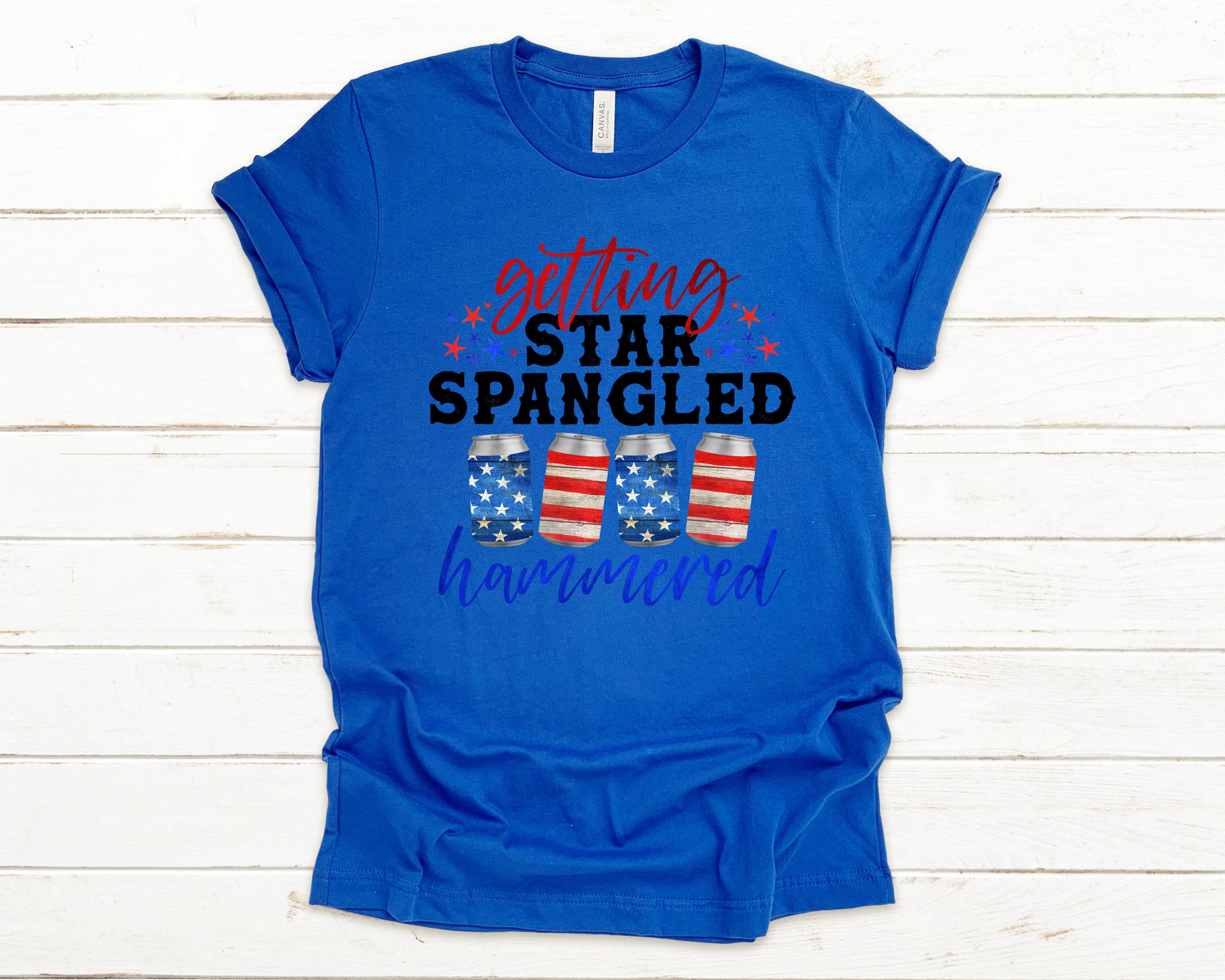 Getting Star Spangled Hammered Memorial Day 4th Of July Independence Day Unisex T-Shirt Getting Star Spangled Hammered Memorial Day 4th Of July Independence Day Unisex T-Shirt